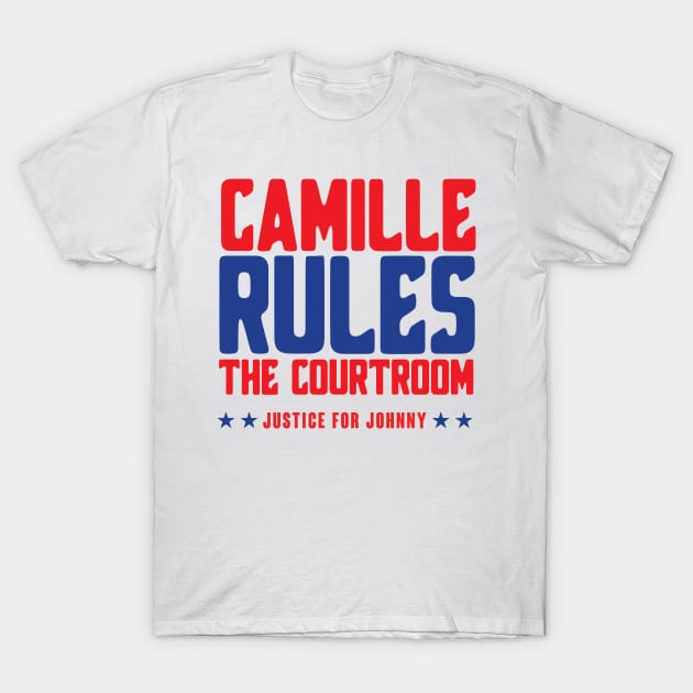 CAMILLE RULES The Courtroom T-Shirt by BRAVOMAXXX